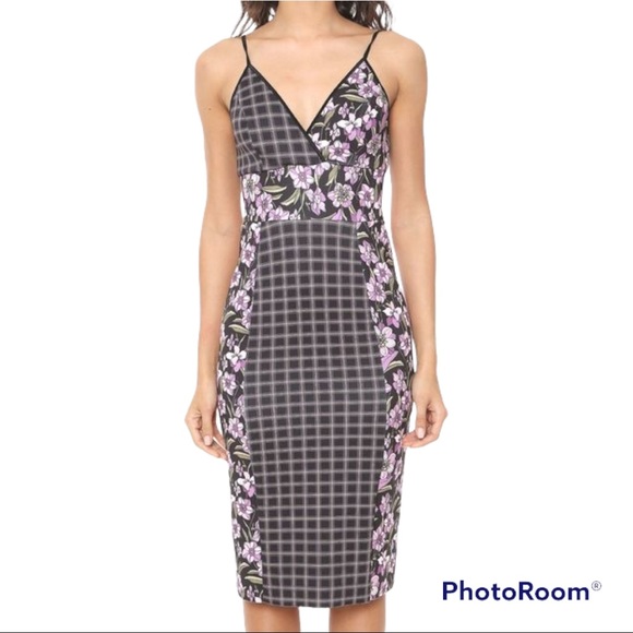 NWOT Couture Brazilian Brand COLCCI MIDI DRESS | Size L - Picture 1 of 14